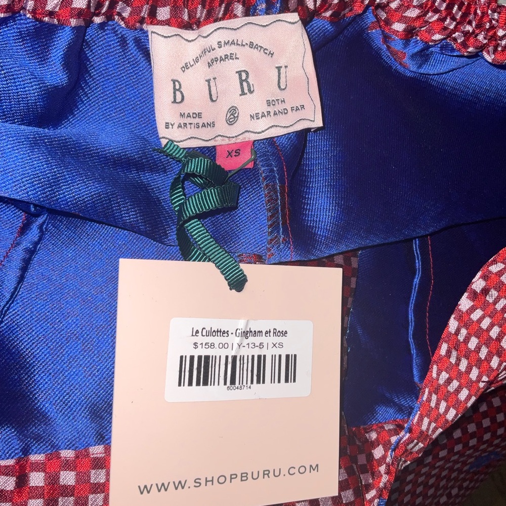 BURU Gingham et Rose Le Culottes - Picture 10 of 10